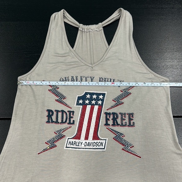 Harley-Davidson Women´s Tank Top #1 Racing Off and Running - 1X - Picture 8 of 8